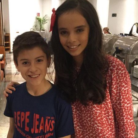 Alana Lliteras posted a picture of herself and a fellow Masterchef Junior contestant as kids. 